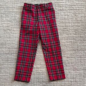 Florence Eiseman Boys Red Plaid Dress Pants Size 6 – Worn Once